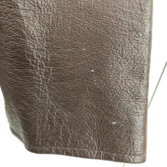 M.I.C. Studio | Brown Leather Jacket - Picture 8 of 8